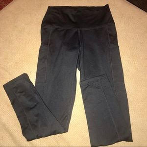 Aerie fleece lined leggings with pockets